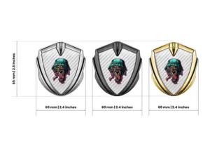 3D Emblem Badge Minimal Moderno